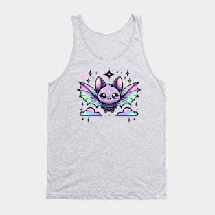 Bat Pastel Goth Kawaii Chibi Cute Tank Top